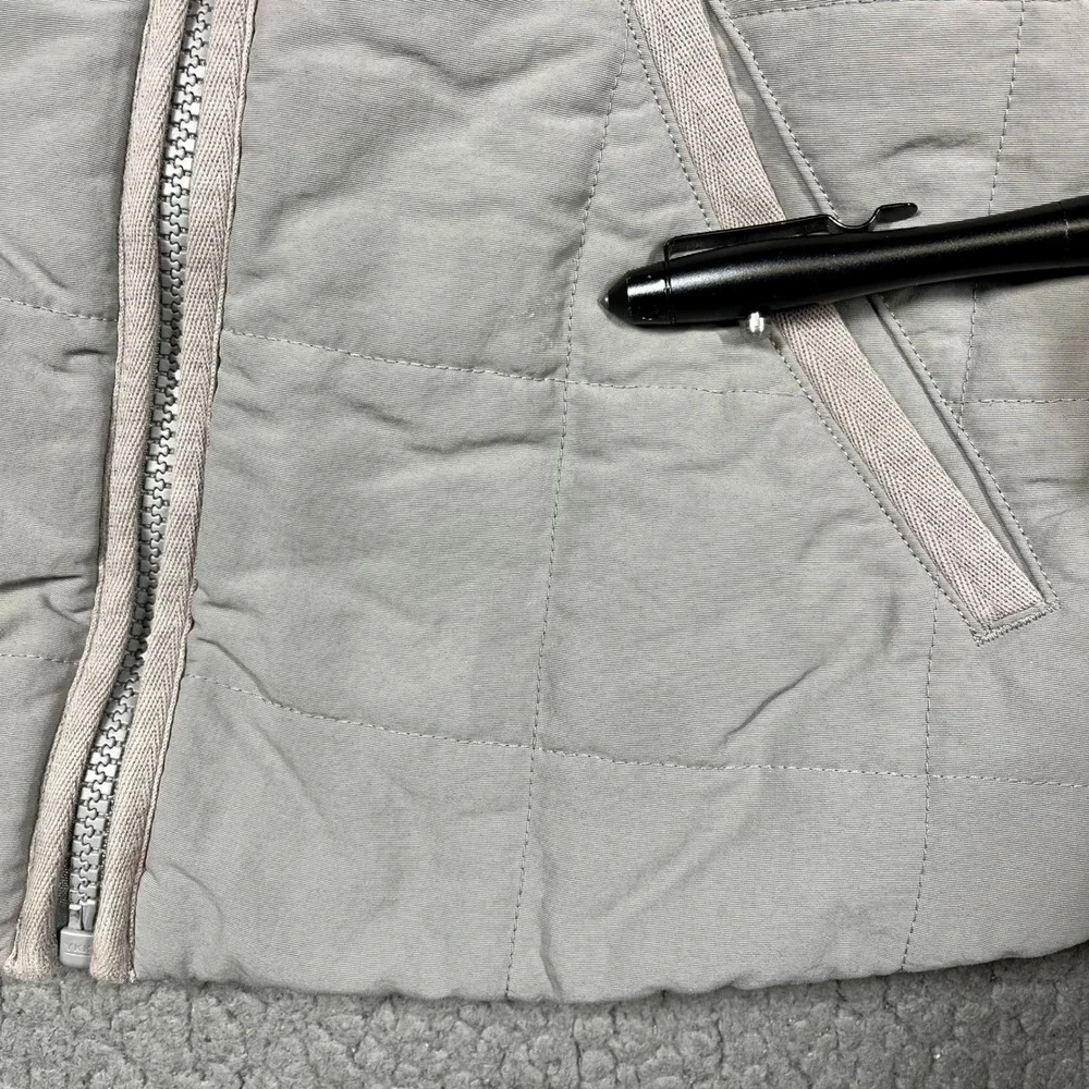 Patagonia Kids Nano Puff Insulated Jacket‎ Gray Size Medium 10 Full Zip Quilted